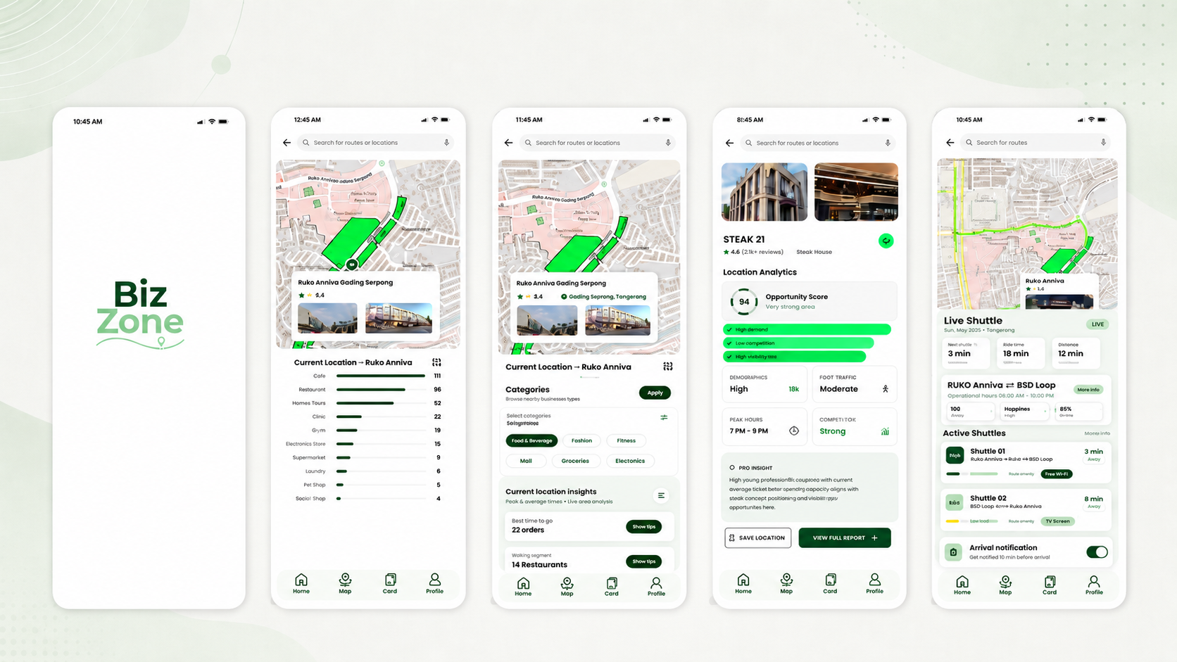 Bizzone Figma App preview